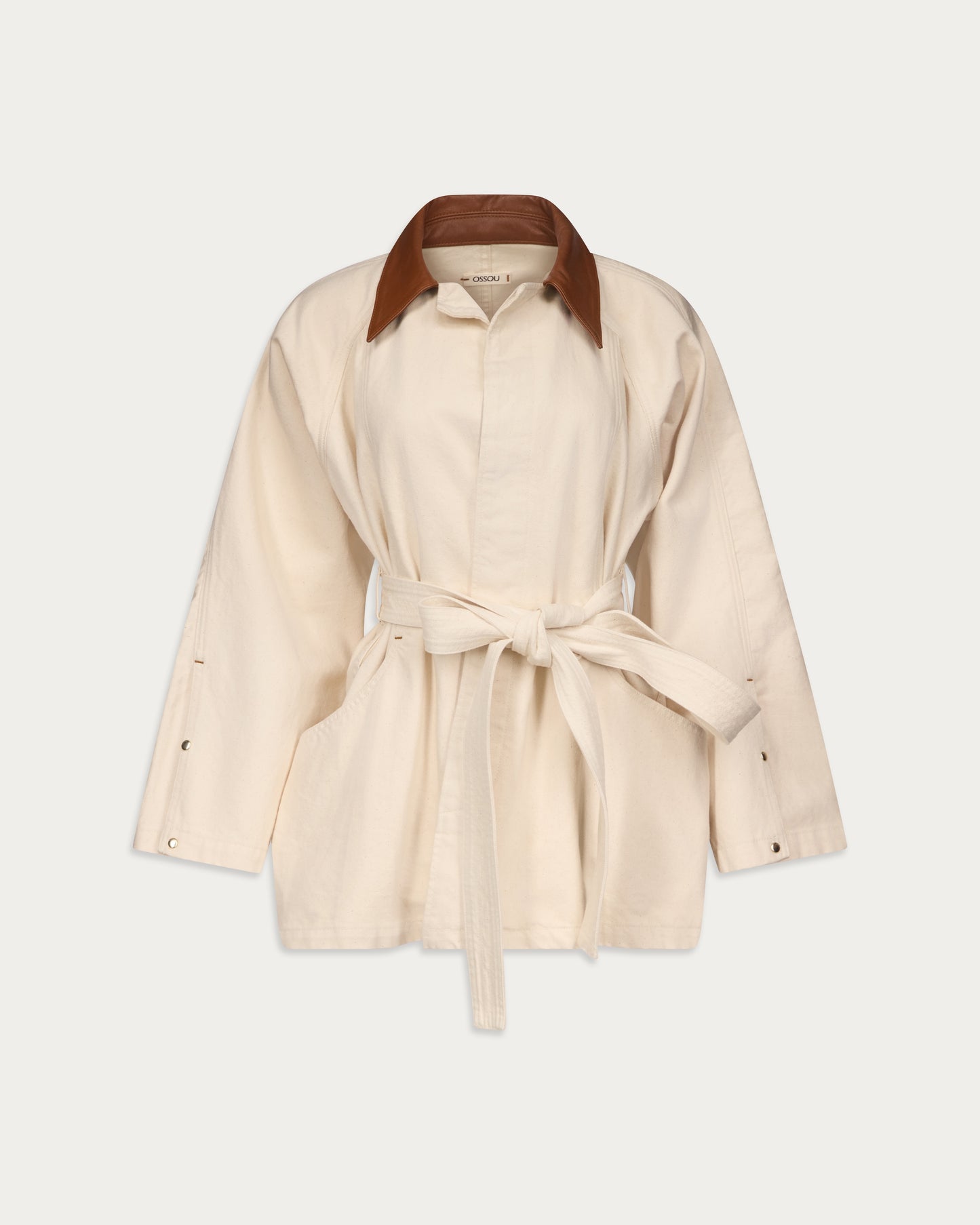 Sweep Jacket in Buff Wash