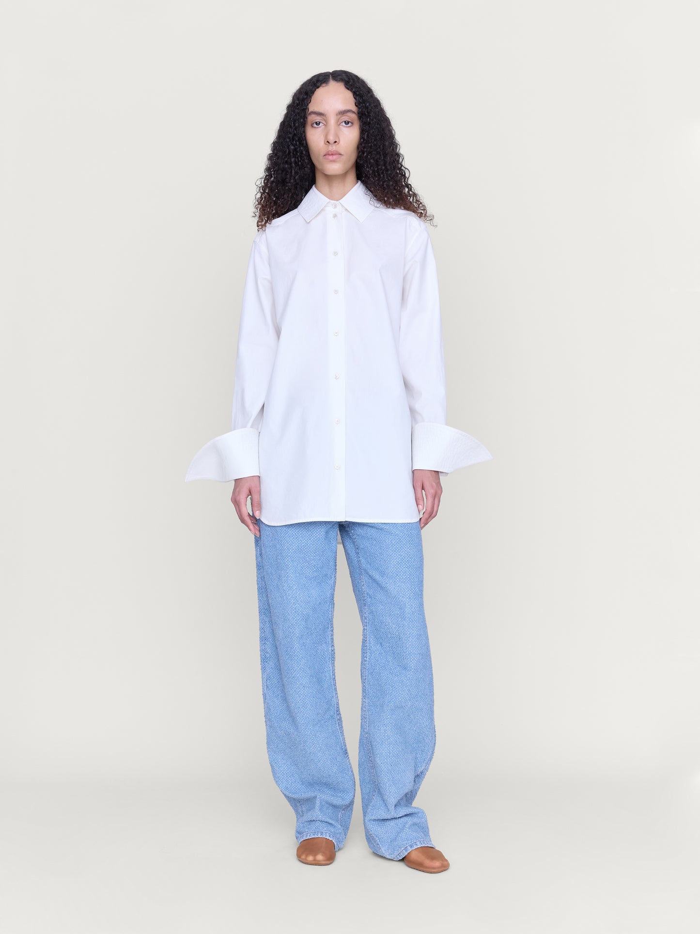 Haze Shirt in Milk