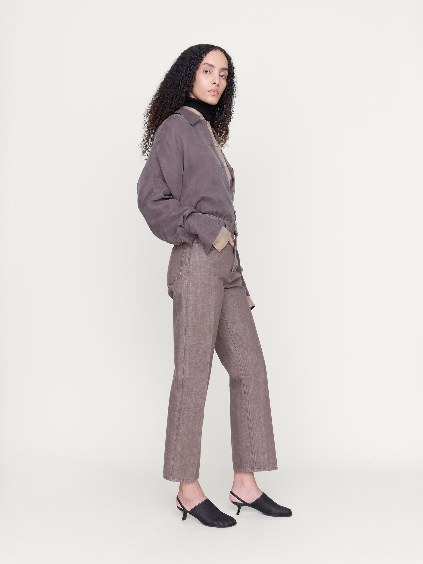 Drift Jean in Loam Wash