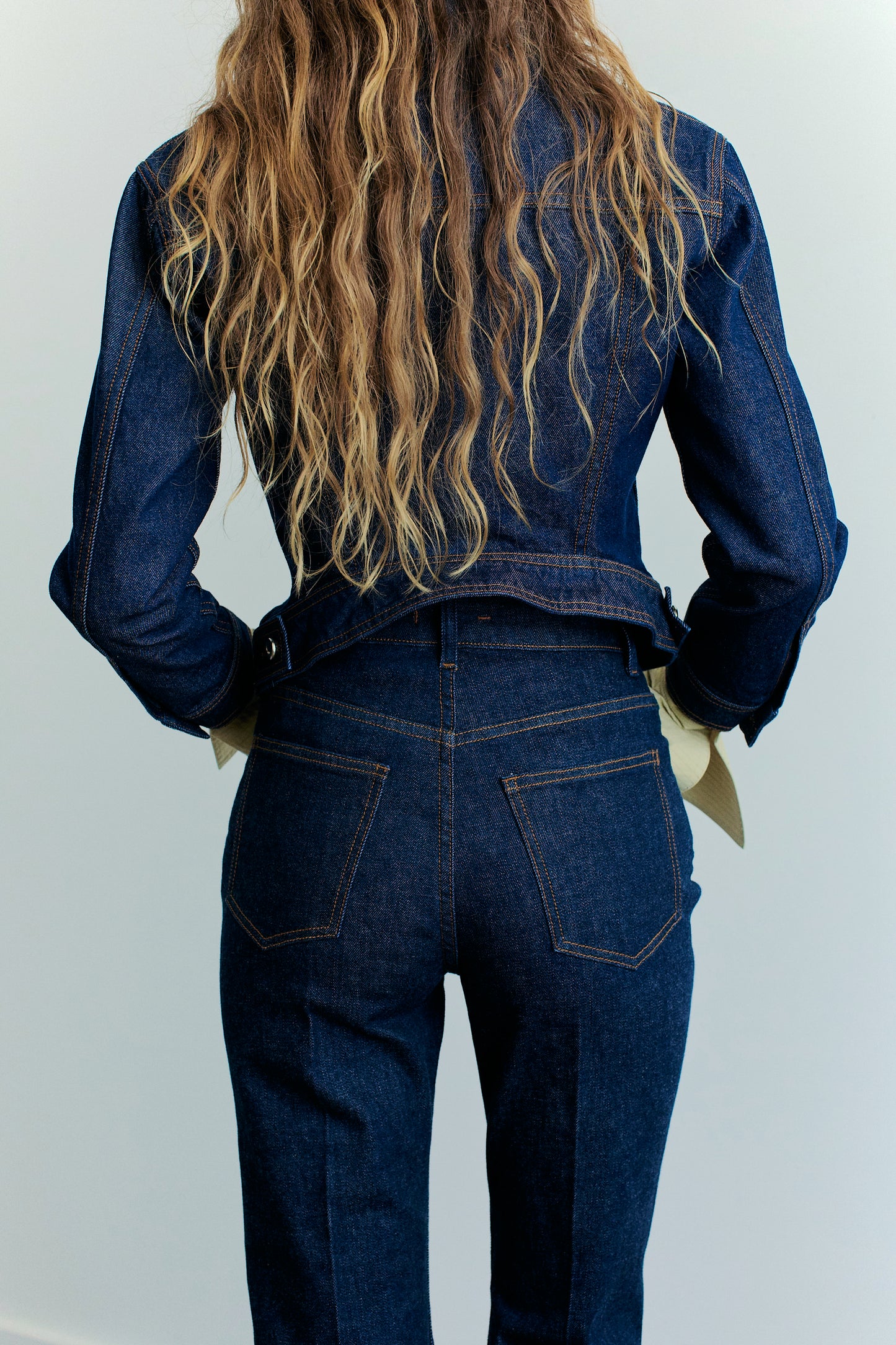 Spur Jean in Sable Wash