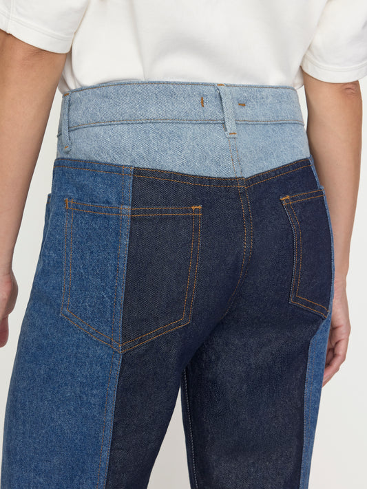 Jane Jean in Indigo Multi