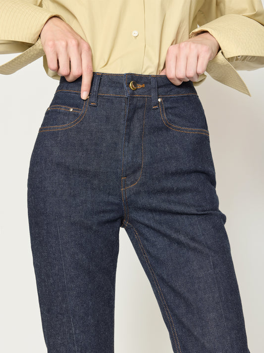 Spur Jean in Sable Wash