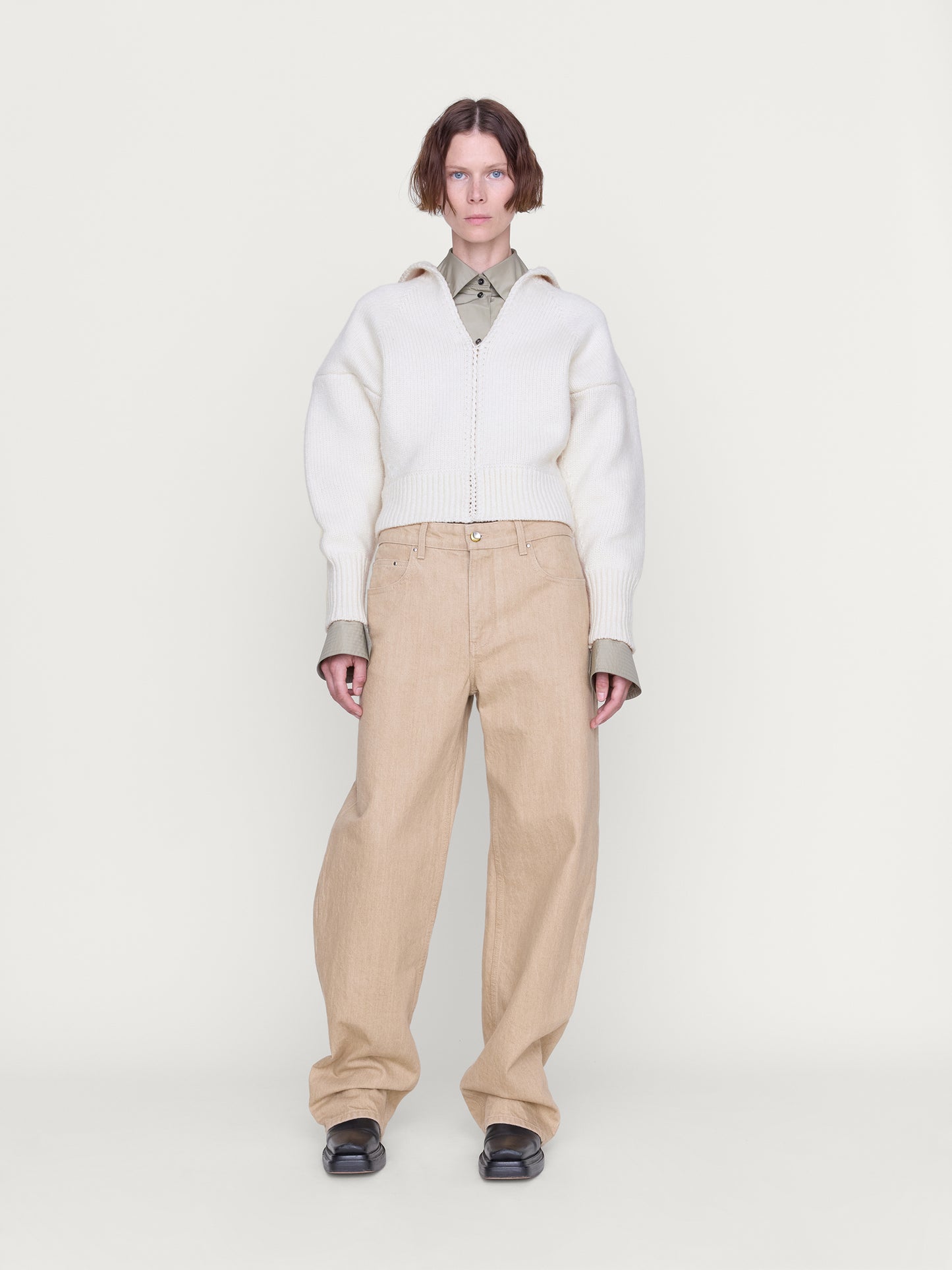 Wader Sweater in Bone