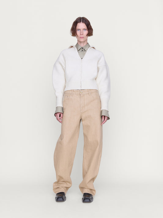 Wader Sweater in Bone