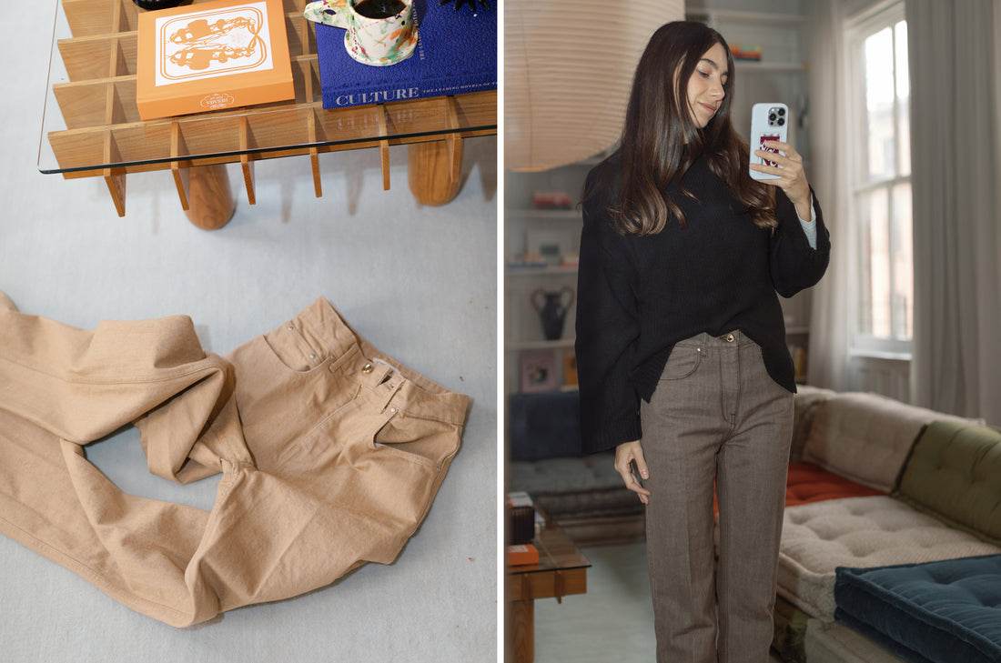 Noon Jean in Clay Wash